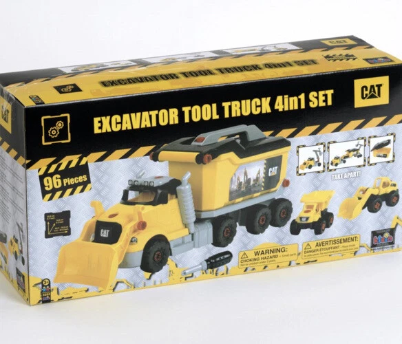 Klein Excavator Tool Truck 4in1 Set 3252 Age3+ - Image 1 of 4