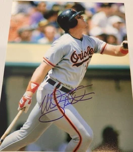 Mickey Tettleton Baltimore Orioles Tigers Autographed 8x10 COA - Picture 1 of 1
