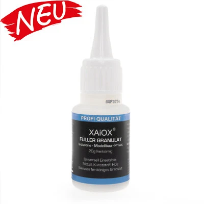 XAIOX Füller Granulat 20g Für Sekundenkleber Füll Granulat Modellbau Füllstoff - Bild 1 von 4