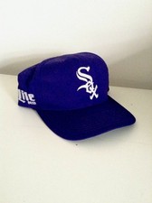 purple white sox hat