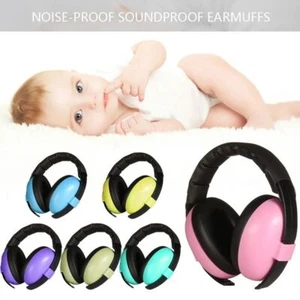Noise Cancelling Reduction Headphones Earmuffs Kids Baby Soft Ear Protection - Picture 1 of 16