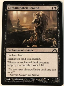 MTG Contaminated Ground Gatecrash 59 Regular Common - Picture 1 of 1