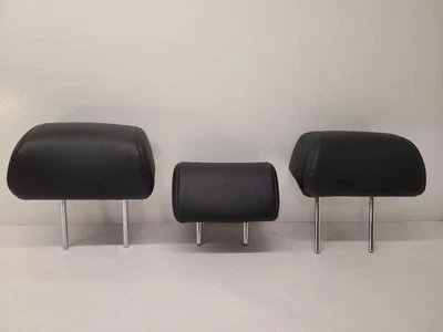 12-17 HYUNDNAI AZERA RH LH CENTER REAR HEADREST BLACK LEATHER 897003V000XAC      - Image 1 of 4