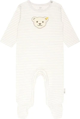 Mameluco Steiff L000030042 color piedra oso tamaño 1-2 m babygrow precio de venta sugerido por el fabricante 39,95 Foto 1 de 3