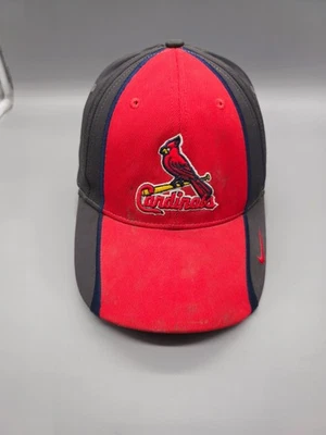 Vintage St Louis Cardinals Hat Cap Red Gray Mens Nike MLB Baseball Small - Image 1 of 4