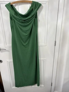Reformation Jersey  Dress, Green, Super Soft Size M Excellent Condition - Picture 1 of 5