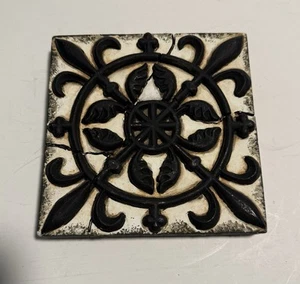 2003 Disenyo Arts USA Chateau Ornamental Memory Block Collectable Tile D-095 - Picture 1 of 7