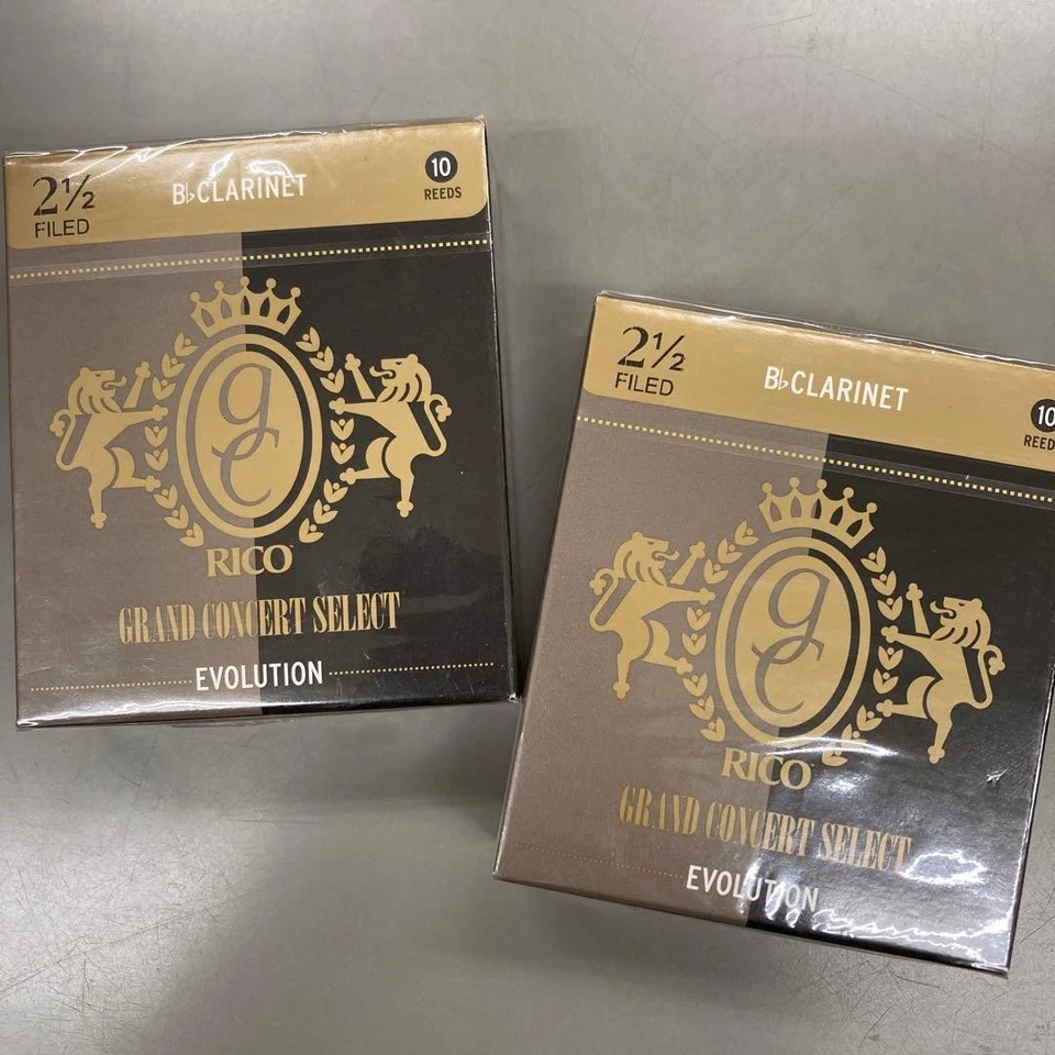 Clarinete caña RICO Grand Concert Select B 2 2 cajas Foto 1 de 1