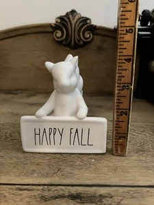 Rae Dunn Happy Fall Squirrel Decor - Picture 1 of 1