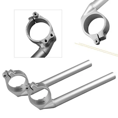 Lenker Clip On Fit YAMAHA 2004 2005 2006 2007 2008 YZF R1 04 05 06 07 08 Neu - Image 1 of 4