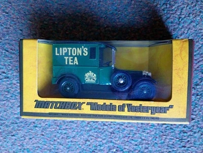 Matchbox Models Of Yesteryear Y-5 1927 Talbot Van Lipton’s Tea New In Box - Image 1 of 2