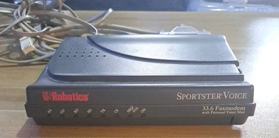 US Robotics 33.6 Faxmodem Sportster Voice with Personal Voice Mail - Image 1 of 4
