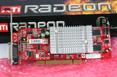 ATI VISIONTEK Radeon 9250 Graphics Card PCI 128MB VGA DVI-I *NEW Open Box - Image 1 of 4