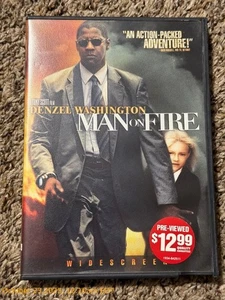 Man of Fire DVD Widescreen Denzel Washington - Imagen 1 de 2