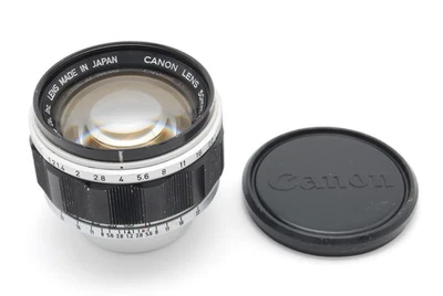 [C Normal] Canon 50mm f/1.2 MF Rangefinder Lens for Leica L39 Screw JAPAN 9642 - Image 1 of 4