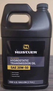 (1) GALLON- HUSTLER Hydrostatic Transmission Oil 20W50 606951/606953 - Picture 1 of 2