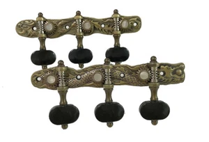 Klassische Gitarre Maschinenkopf Tuner Bronze Oberfläche, Phönix Dragon, 101AB-AS SL1 - Bild 1 von 4
