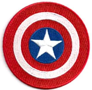 Captain America Schild Aufnäher - Bild 1 von 3