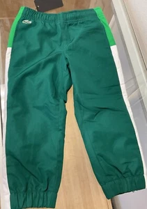 Lacoste Sport Children Green Joggers  - Picture 1 of 1