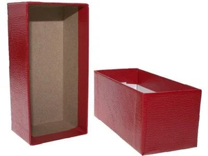 Guardhouse Single Row Crown - Red Coin Storage Box - 4.25 x 2.63 x 2.55 - Picture 1 of 5