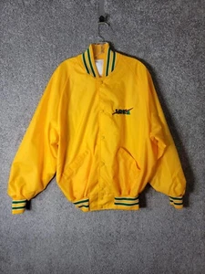 Vintage DeLong Erwachsene L gelb IREA Knopf College Jacke Made in USA - Bild 1 von 13