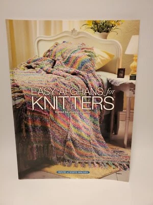 Craft BOOK KNITTING Easy Afghans for Knitters instructions 67 projects CBK - Image 1 of 4