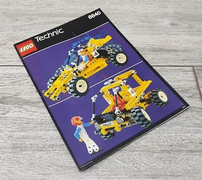 LEGO 8840 MANUALE ISTRUZIONI TECHNIC 1990 VINTAGE INSTRUCTION MANUAL - Immagine 1 di 2