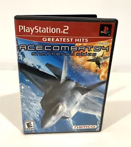 ACE COMBAT 04 SHATTERED SKIES ORIGINAL CASE ONLY PS2 SONY PLAYSTATION 2 NO GAME - Picture 1 of 4