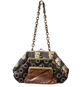 Maliparmi - Tessuto Della Memoria Evening Clutch Bag: Brown Colors: - Bild 1 von 14