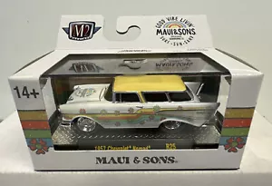 M2 Maschinen Ground Pounders Release 25: 1/64 Maui & Sons 1957 Chevrolet Nomad - Bild 1 von 6
