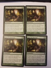 4x MTG Quest for Renewal Worldwake Regular Uncommon 110 NM