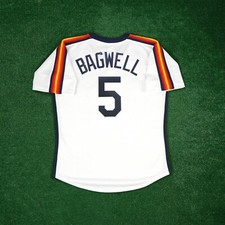 Jeff Bagwell 1991 Houston Astros Cooperstown Men's Home White Jersey