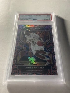 Prizm Draft Picks 2022 James Harden Venom Prizm PSA 9 SSP - Photo 1 sur 2
