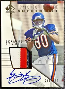 BERNARD BERRIAN 2004 SP Authentic Rookie Patch Autograph Auto RPA RC 271/799 - Picture 1 of 2