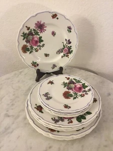 Vintage Royal Doulton Pattern"E8078" Floral 12 Pcs Dinnerware Set.England.Disc. - Picture 1 of 12