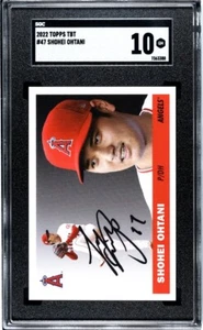 2022 Topps TBT 47 Shohei Ohtani	 SGC 10 GEM MINT Throwback Thursday - Picture 1 of 3