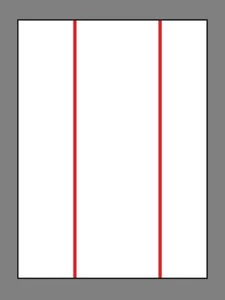 Heat Transfer Paper for light DOUBLE RED LINE 25 Sheets 11X17 " NEW - Picture 1 of 2
