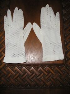 Paire de gants blancs Femme  T 5