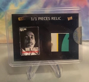 2020 THE BAR BOB MARLEY 1/1 PIECES RELIC AA11 - Picture 1 of 2