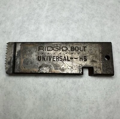 NEW Ridgid Universal 9/16”-12 Bolt Die #2, High Speed, 48240 - Image 1 of 4