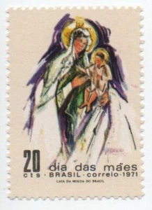 BRASILE 1971 NATALE MNH** - Bild 1 von 1