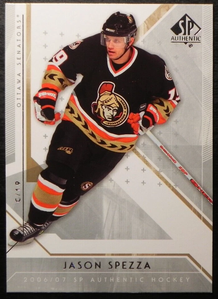 2006-07 06/07 SP Authentic #32 Jason Spezza Ottawa Senators - Image 1 of 2