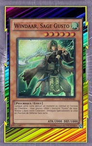 Windaar, Sage Gusto HA05-FR042 Vent Psychique Effet Niveau 6 YGO - Picture 1 of 1