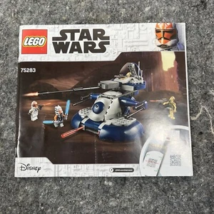 Lego Star Wars The Clone Wars AAT 75283 Instruction Manual/Booklet! - Picture 1 of 6