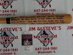 PAT HUGHES SIGNED RAWLINGS BLONDE BAT W/ FINAL CALL & HOF INSCRIPTION JSA COA - Picture 1 of 5