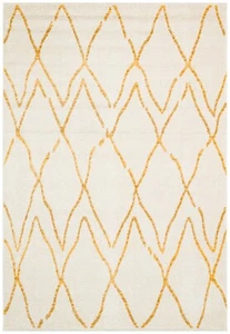 ALPAKA ALPK02 IVORY YELLOW CONCEPT LOOMS BOHO 160X220CM RUG *SALE* RRP £169 - Picture 1 of 5