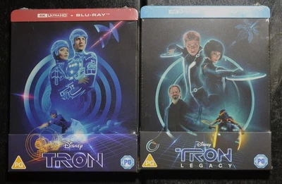 New & Sealed Tron & Tron Legacy 4K Steelbook - Image 1 of 4
