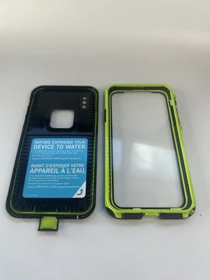 Funda impermeable LifeProof FRĒ Apple iPhone X / XS negra verde Foto 1 de 4