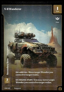 Wonders of the First Existence #218/401 V-8 Wanderer - Rare - Picture 1 of 2