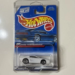 RARE 2000 HOT WHEELS FERRARI TESTAROSSA WITH OFFICIALLY LICENSED STICKER - Picture 1 of 9
